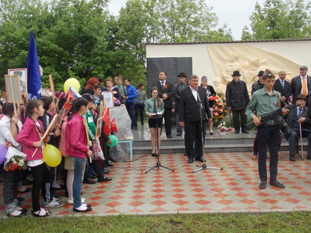 Проведение 70 летия победы в ВОВ в с.п. Алтуд