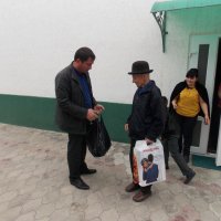 Вручение подарков ветеранам ВОВ